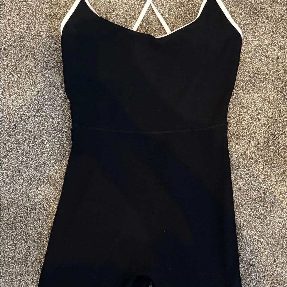 White Fox Boutique Black and White Jumpsuit